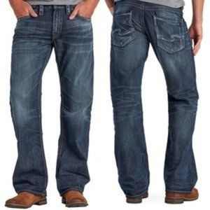 Mens Silver Zac Jeans